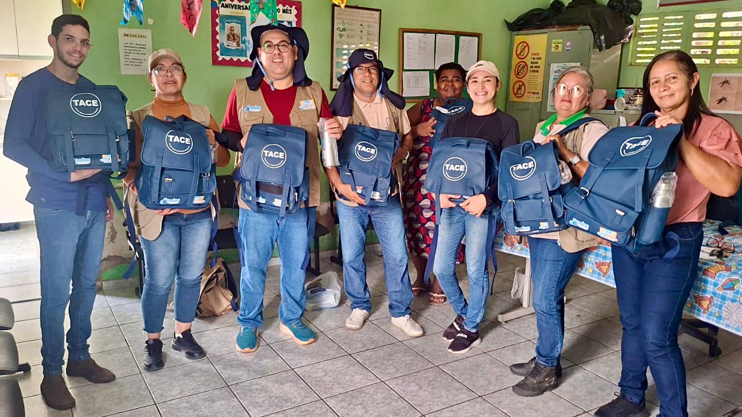 Prefeitura de Serra Branca fortalece equipes da Vigilância em Saúde com entrega de novos fardamentos e kits de trabalho